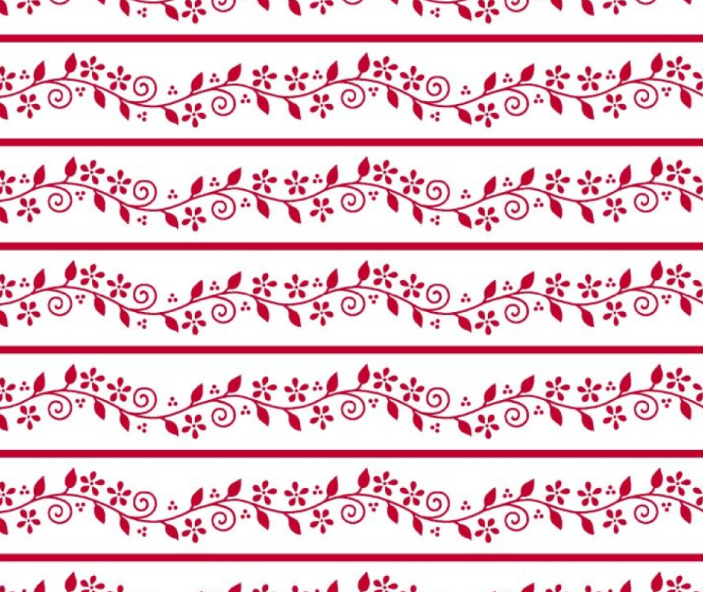 Viney Stripe White - 0.1m