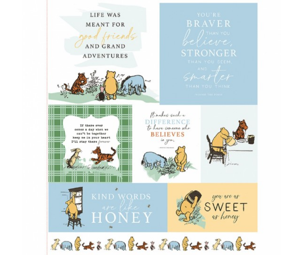 Winnie the Pooh Panel (90cm)