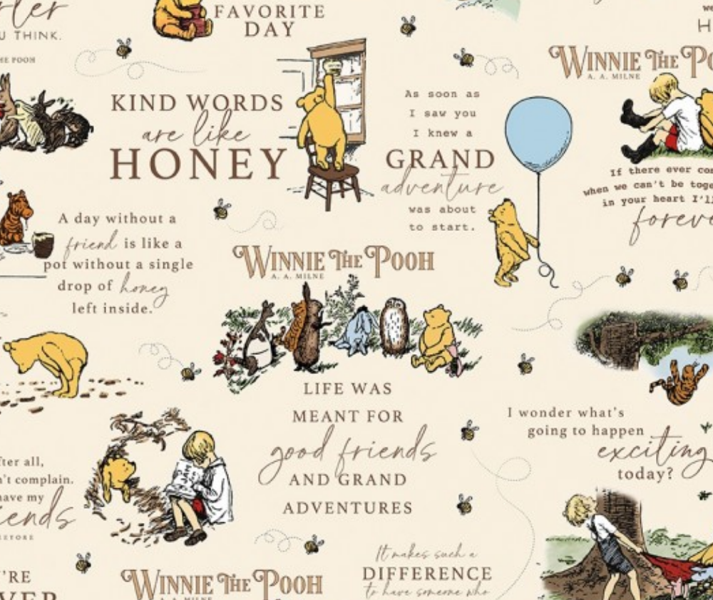 Winnie the Pooh All Over Cream - 0.1m