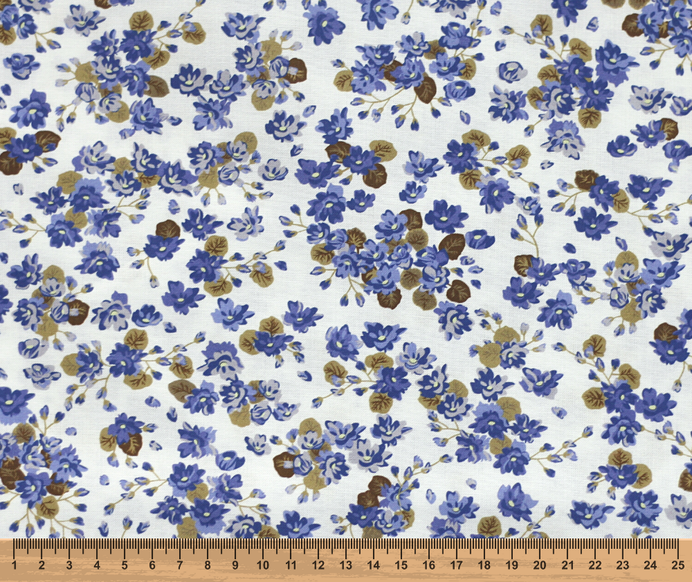 Winter Garden 100% Cotton Fabric