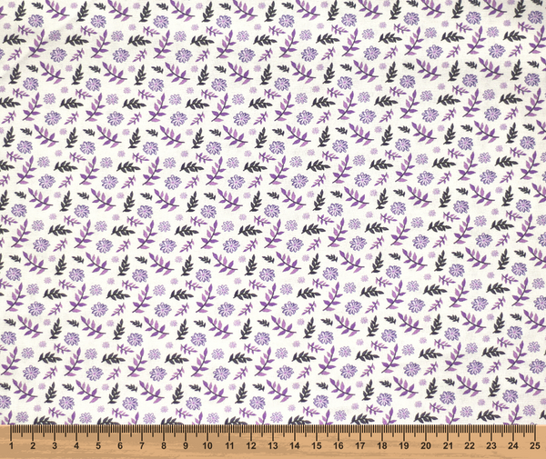 Winter Garden 100% Cotton Fabric