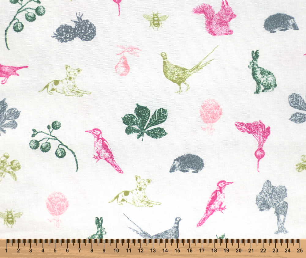 Winter Garden 100% Cotton Fabric