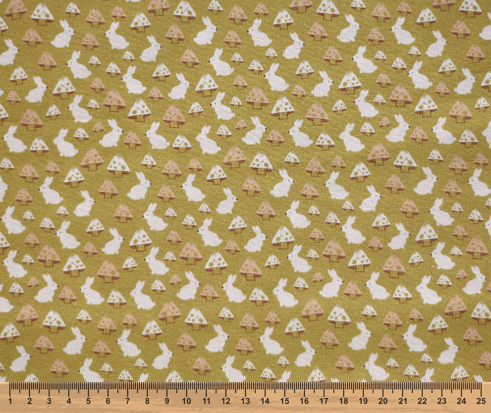 Woodland Creatures 100% Cotton Fabric