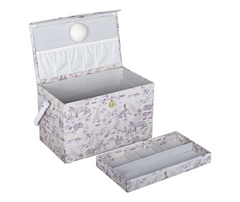 Woodland Toile Medium Basket by Hobby Gift