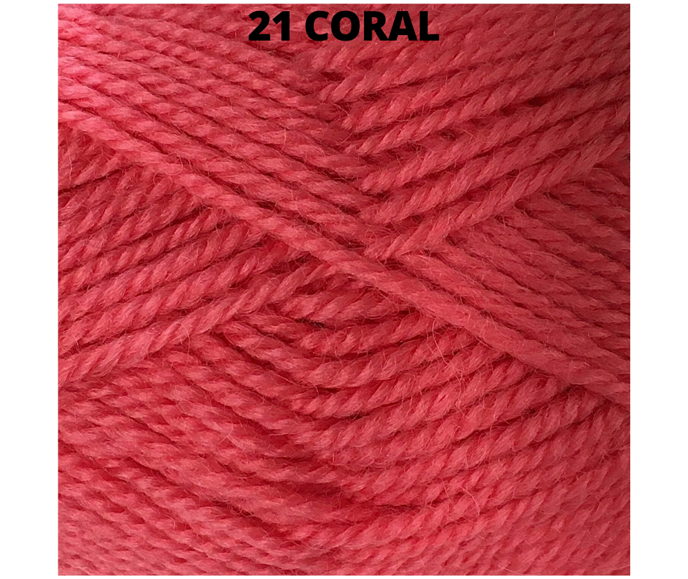 Woolly Red Hut 8 ply Wool - Various Colours