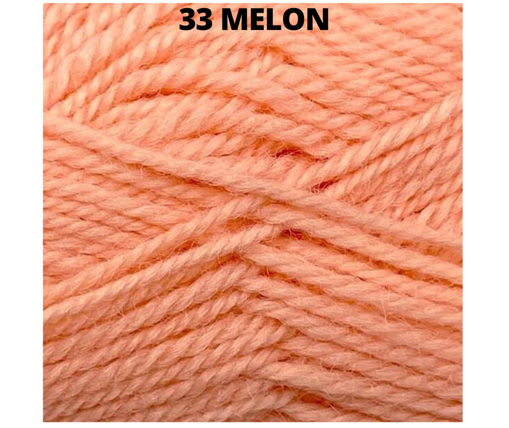 Woolly Red Hut 8 ply Wool - Various Colours