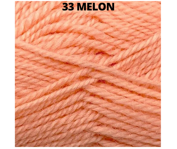 Woolly Red Hut 8 ply Wool - Various Colours