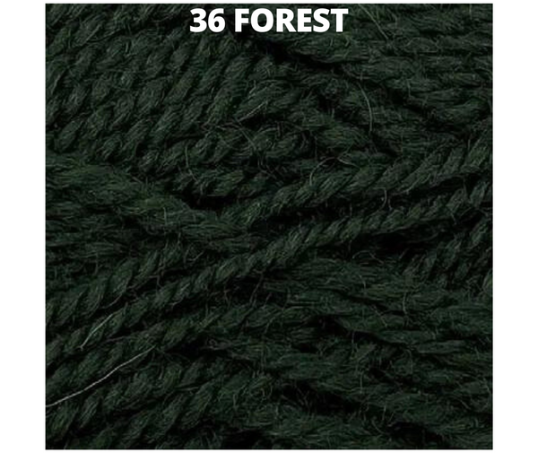 Woolly Red Hut 8 ply Wool - Various Colours