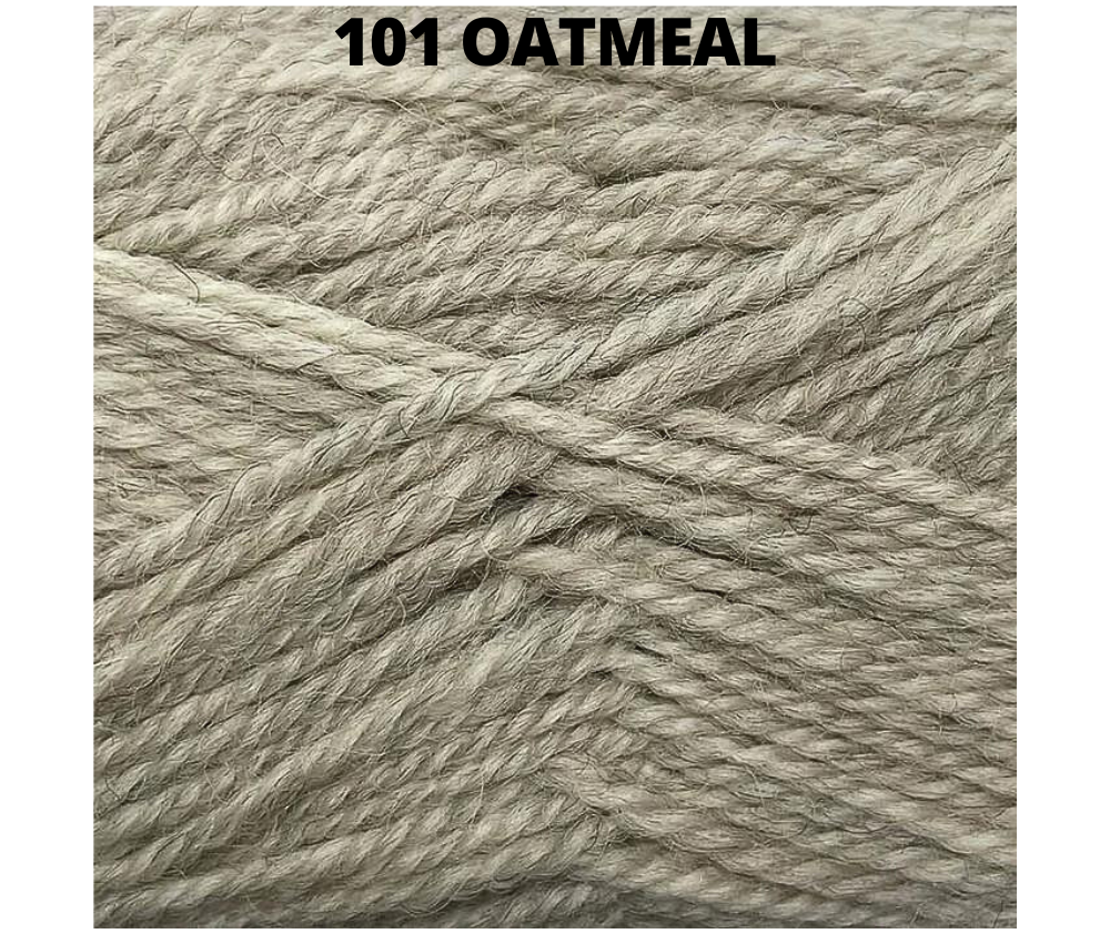 Woolly Red Hut Naturals 8 ply Wool - Various Colours