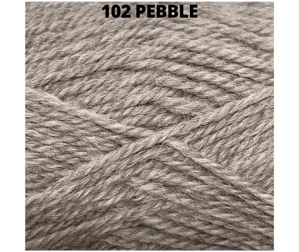 Woolly Red Hut Naturals 8 ply Wool - Various Colours