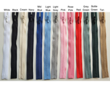 YKK Invisible Zips - 40cm - Made in NZ