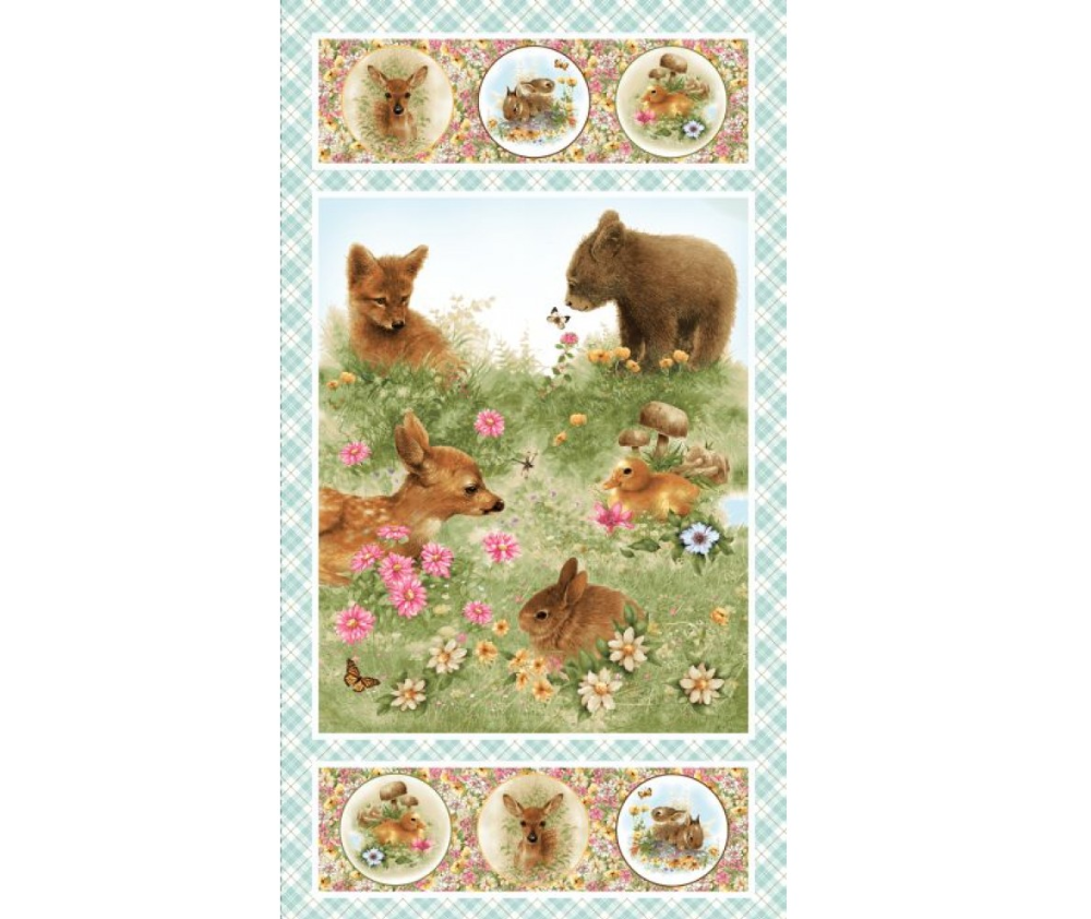 Young of the Year Panel Powder Blue (60cm wide)