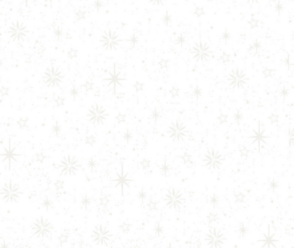 We Love Christmas - Snowflakes 100% Cotton - 10cm Increments