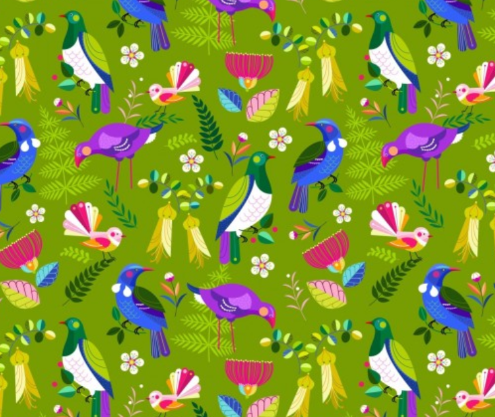 Kiwiana - Summer Garden Birds