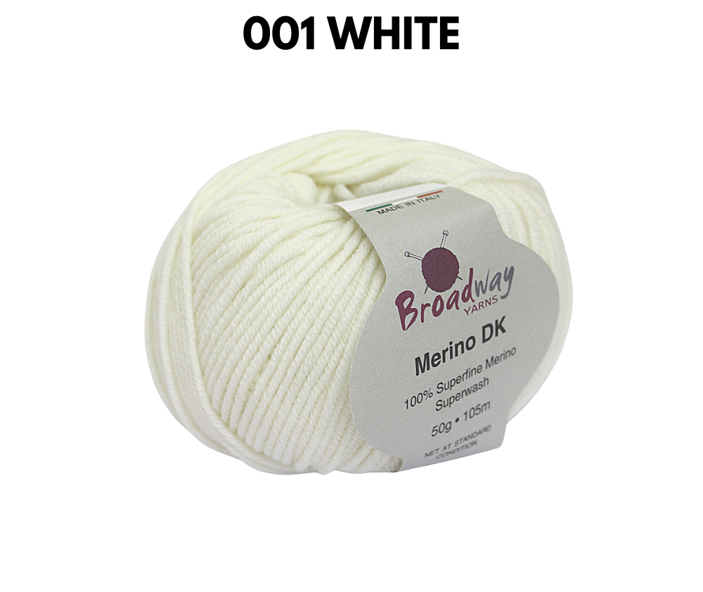 Broadway Yarns: Merino DK 100% Italian Merino