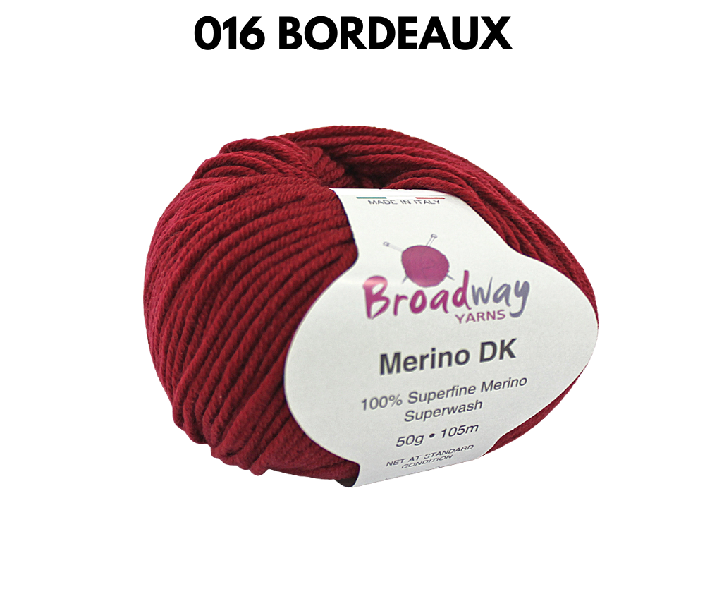 Broadway Yarns: Merino DK 100% Italian Merino