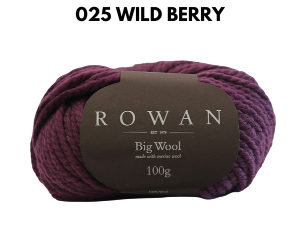 Rowan Big Wool 100% Super Bulky Yarn - Clearance