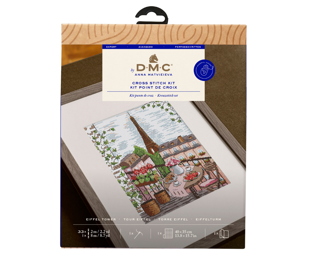DMC Embroidery Kit - Eiffel Tower