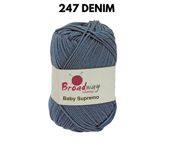 Broadway Yarns: Baby Supremo 100% Italian Merino