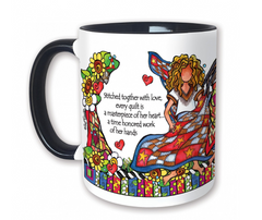 She Who Loves to Quilt - 325ml Mug