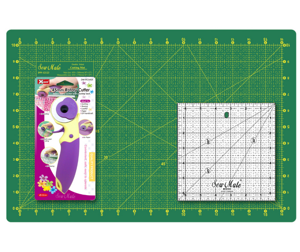 A3 Quilting Pro Kit! Cutter, Ruler &amp; Mat *Amazing Deal