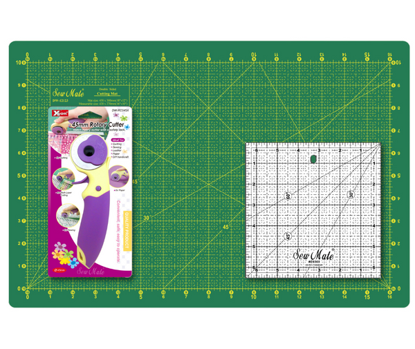 A3 Quilting Pro Kit! Cutter, Ruler & Mat *Amazing Deal