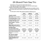 All Aboard! Train Case Trio - Patterns ByAnnie
