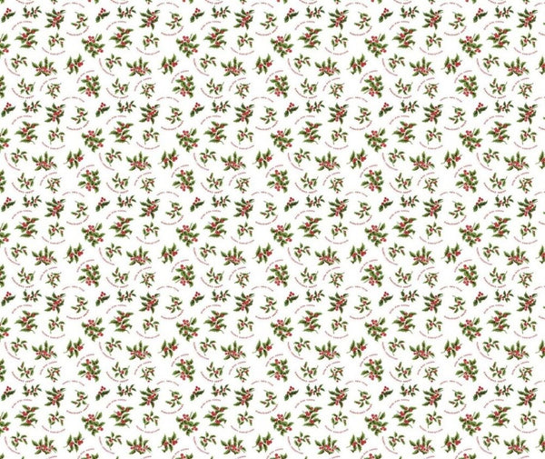 All About Christmas 100% Cotton Fabric - 1/2 Metre