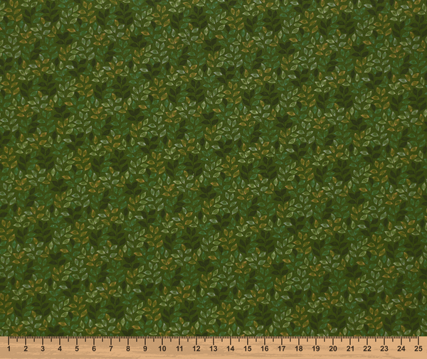 Autumn Garden 100% Cotton Fabric - 10cm Increments