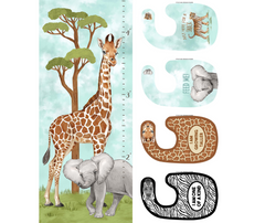 Baby Safari 100% Cotton Fabric - 36