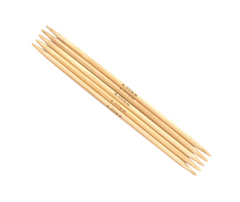 Bamboo Double Pointed Knitting Needles - Various Sizes