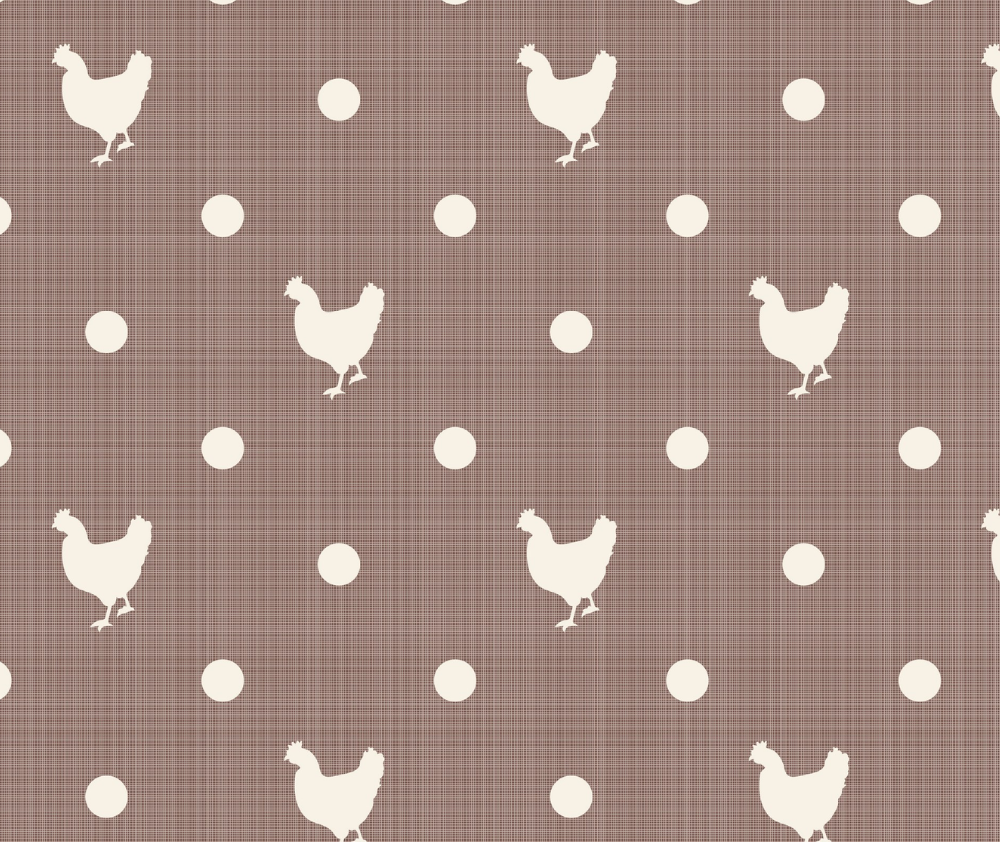 Blue Skies & Nutmeg 100% Cotton Fabric - 10cm Increments
