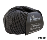 Broadway Yarns: NZ Super Chunky 100% NZ Merino - Various Colours