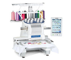 Brother Embroidery Machine PR1055X - 10 Needle Semi Commercial + Free Stand Included
