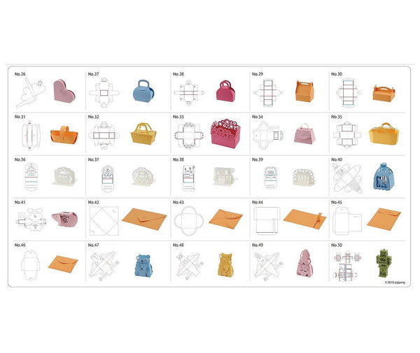 Brother Scan N Cut 3D Paper Craft Pattern Collection - USB4