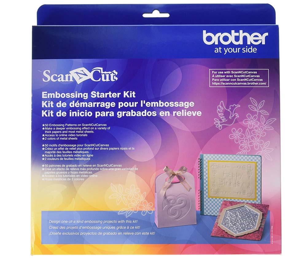 Brother ScanNCut Embossing Starter Kit - CAEBSKIT1 – Sew It