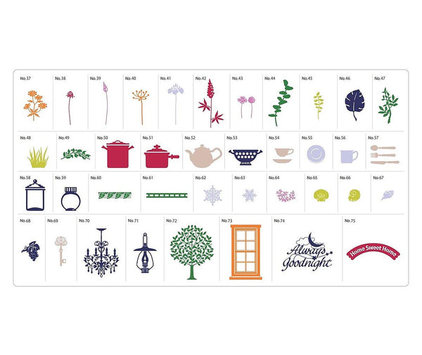 Brother Scan N Cut Home-Deco Pattern Collection - USB3