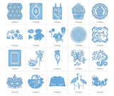 Brother ScanNCut Tattered Lace Pattern Collection NO.5