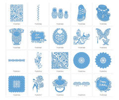 Brother Scan N Cut Tattered Lace Pattern Collection NO.7