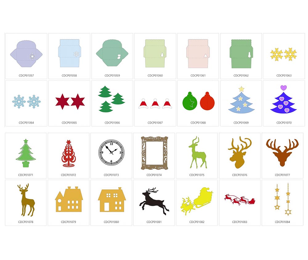 Brother ScanNCut Christmas Decoration Collection 1