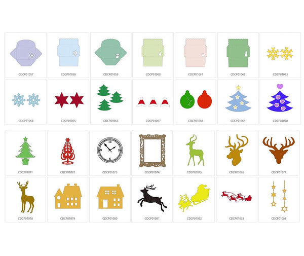 Brother ScanNCut Christmas Decoration Collection 1