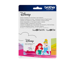 Brother ScanNCut Disney Cinderella And Ariel Design Collection - CADSNP07