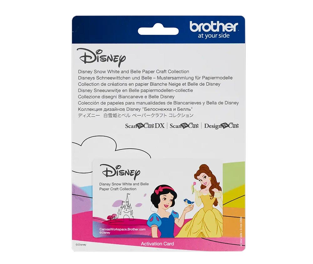Brother ScanNCut Disney Snow White And Belle - CADSNP06