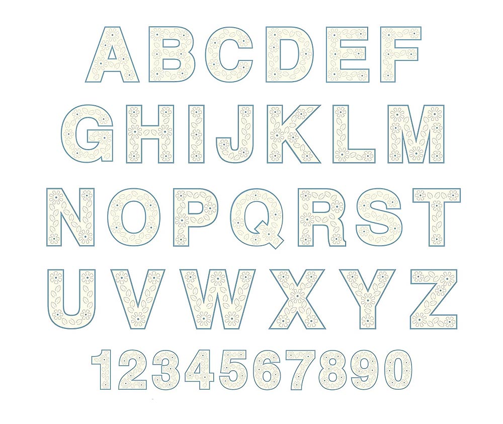 Brother ScanNCut PigPong Lettering Collection - CAPPNP01