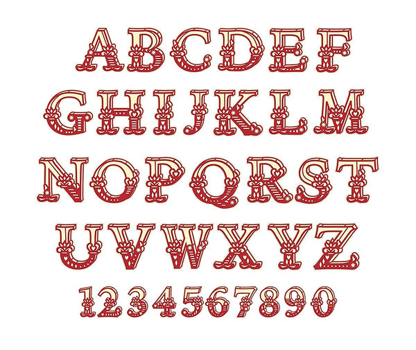 Brother ScanNCut PigPong Lettering Collection - CAPPNP01