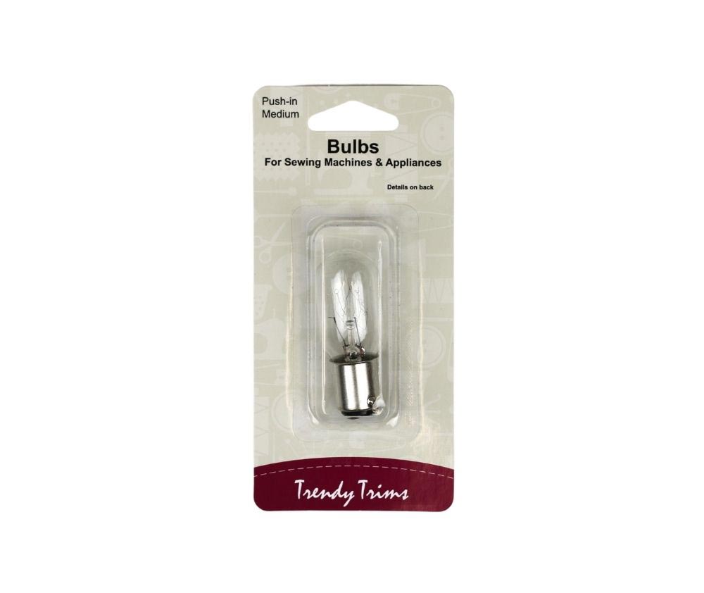 Sewing Machine Bulb Push-In Medium - Hemline