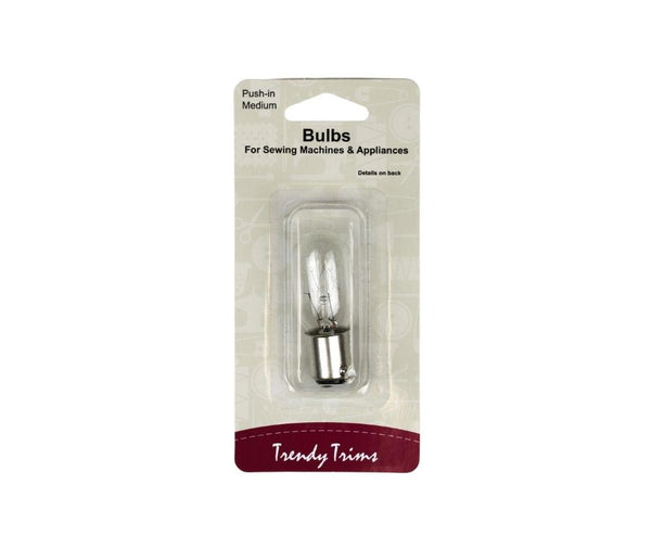 Sewing Machine Bulb Push-In Medium - Hemline