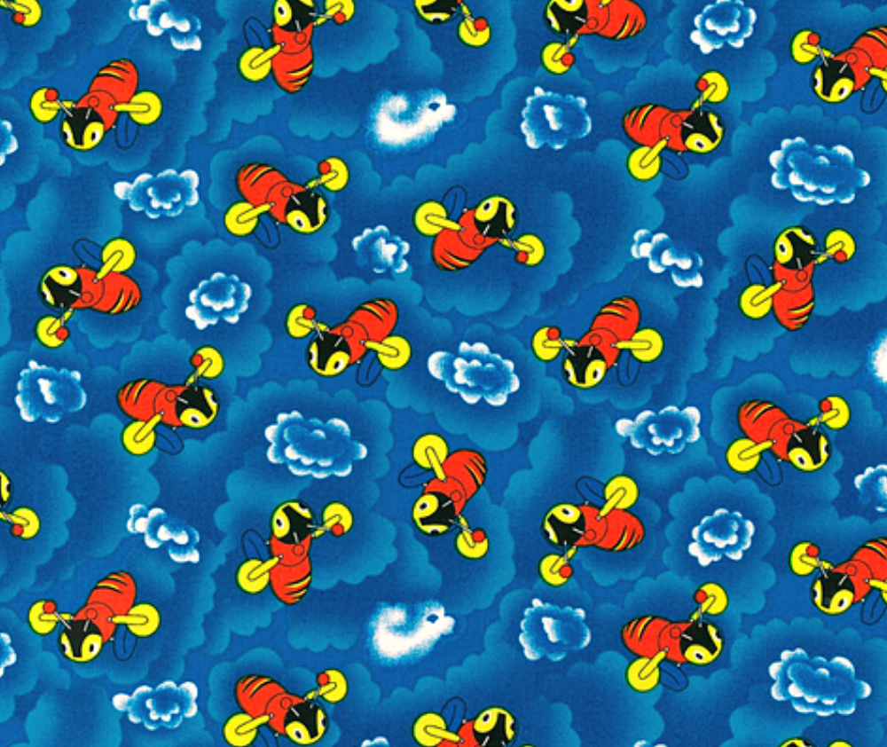 Kiwiana 100% Cotton Fabric - 10cm Increments