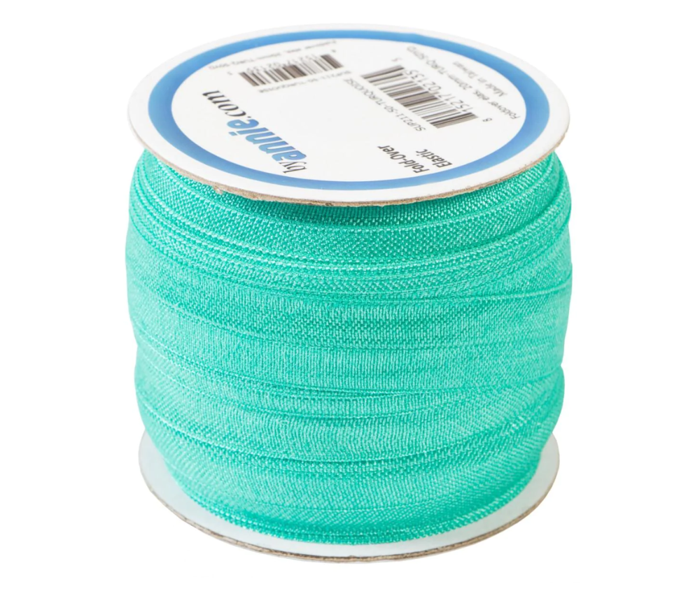 ByAnnie Fold Over Elastic 20mm - Various Colours - 10cm Increments