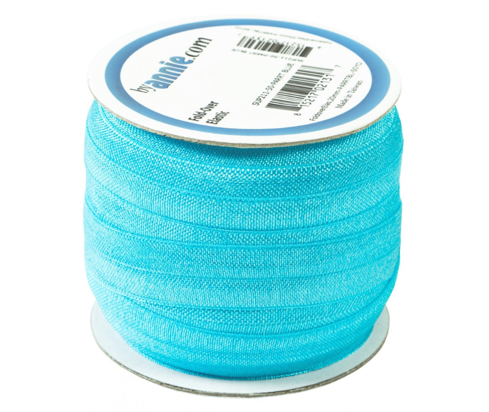 ByAnnie Fold Over Elastic 20mm - Various Colours - 10cm Increments